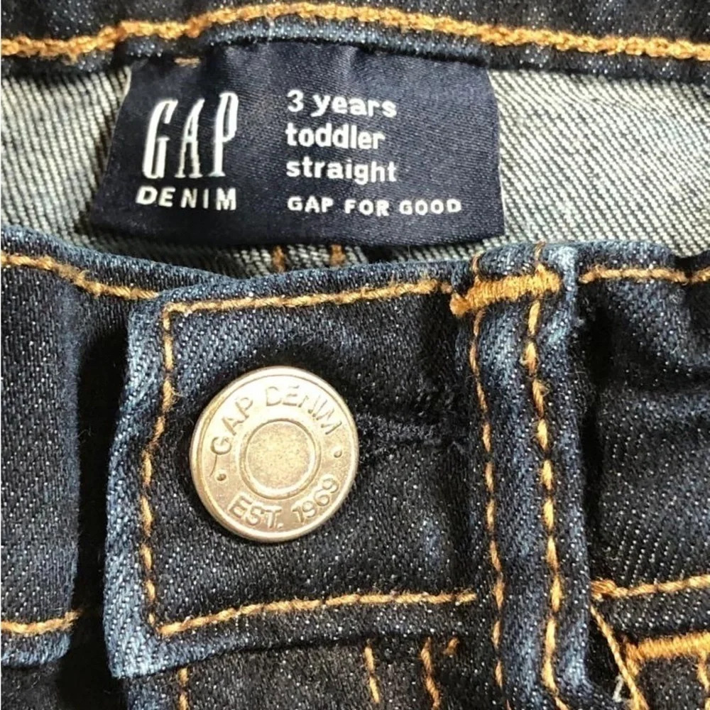 4/$20 Baby Gap Straight Leg Jeans - Picture 5 of 5